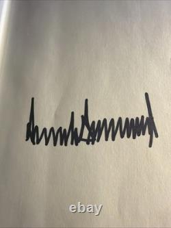 SIGNED Book by Donald Trump How to Get Rich Hardcover Dustjacket 1% MAGA Prez