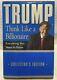 Signed, Collector's Autograph President Donald Trump Think Like Billionaire Book