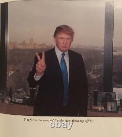 SIGNED, Collector's Autograph President DONALD TRUMP THINK LIKE BILLIONAIRE Book