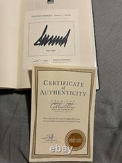 SIGNED Crippled America book by Donald J. Trump
