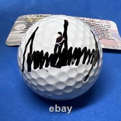 SIGNED DONALD TRUMP Signed Golf Ball 45-47 President Signature MAGA Hologram COA