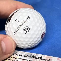 SIGNED DONALD TRUMP Signed Golf Ball 45-47 President Signature MAGA Hologram COA