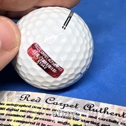 SIGNED DONALD TRUMP Signed Golf Ball 45-47 President Signature MAGA Hologram COA
