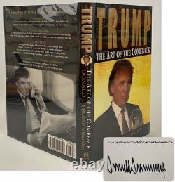 SIGNED First Edition First Printing Donald Trump THE ART OF THE COMEBACK VeryG