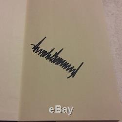 SIGNED How Get Rich Autograph DONALD TRUMP NYC Real Estate Developer, politician