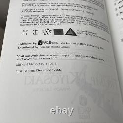 SIGNED President Donald Trump Best Wishes Why We Want You To Be Rich Book