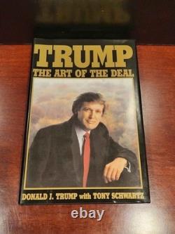 SIGNED! President Donald Trump Book The Art Of The Deal Official 2016 Election