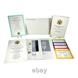 SIGNED President Donald Trump Save America Book + 2025 Inauguration Ticket Set