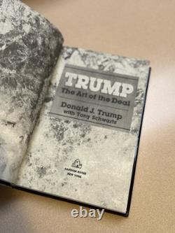 SIGNED President Donald Trump The Art Of The Deal 2016 Signed Election Edition