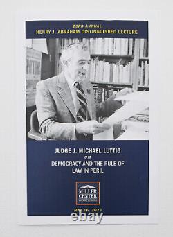 SIGNED Proof Judge J Michael Luttig January 6 Report Select House Witness Trump