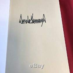 SIGNED Rare Book PRESIDENT DONALD TRUMP THINK LIKE A BILLIONAIRE, First edition