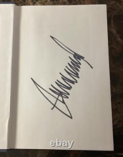 SIGNED The America We Deserve Trump (Stated 1st Edition / 1st Print) HC/DJ