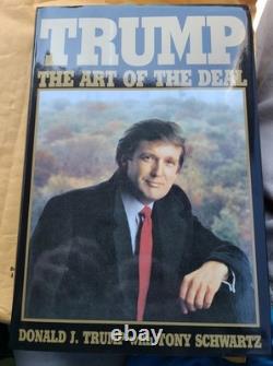 SIGNED Trump the Art of the Deal (2016 Election Edition) by Donald J. Trump, HC
