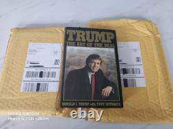SIGNED Trump the Art of the Deal (2016 Election Edition) by Donald J. Trump, HC