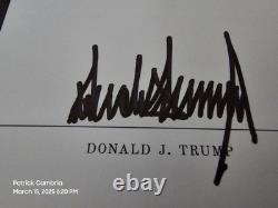 SIGNED Trump the Art of the Deal (2016 Election Edition) by Donald J. Trump, HC
