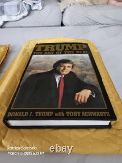 SIGNED Trump the Art of the Deal (2016 Election Edition) by Donald J. Trump, HC