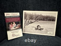 Signed 5x7 Photo of Robert F. Kennedy Jr. Cold Plunging JSA COA RARE RFK Trump