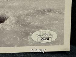 Signed 5x7 Photo of Robert F. Kennedy Jr. Cold Plunging JSA COA RARE RFK Trump
