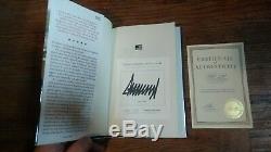 Signed Copy President Donald Trump Autographed Book Crippled America