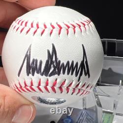 Signed Donald Trump President Baseball Autographed Signature Auto Hologram COA