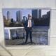 Signed Donald Trump Standing At The Base Of The New York Skyline Photo With Coa