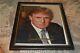 Signed Donald Trump With Gold Ink Authentic Real Autographed Photo Not A Reprint