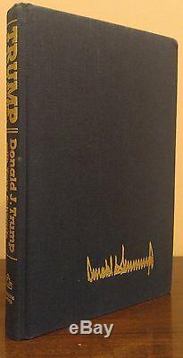 Signed First Edition Donald Trump Art of the Deal 1st/1st 1987