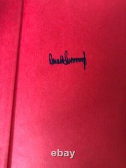 Signed & First Edition, President Donald Trump Surviving At Top Autographed Book