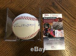 Signed General Jim Mattis Baseball JSA Donald Trump