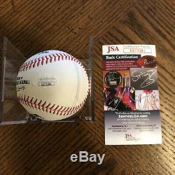 Signed General Jim Mattis Baseball JSA Donald Trump