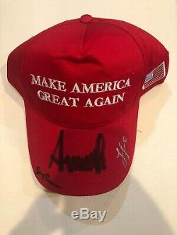 Signed Ivanka Trump Donald Trump President And Mike Pence Vp Maga Hat
