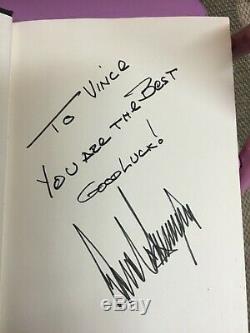 Signed Trump How to Get Rich Donald J. Trump Signed to Vince Young