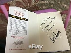 Signed Trump How to Get Rich Donald J. Trump Signed to Vince Young