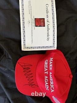 Signed Trump Maga (with COA)