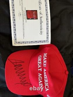 Signed Trump Maga (with COA)