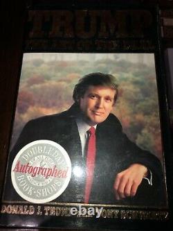 Signed to Tom Authentic Art Of Deal President Donald Trump Doubleday Bookshops