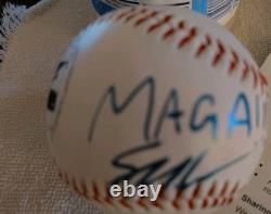 Steve Bannon Signed Baseball Maga Donald TRUMP 2024 Donald Trump War Room C