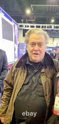 Steve Bannon Signed Baseball Maga Donald TRUMP 2024 Donald Trump War Room C