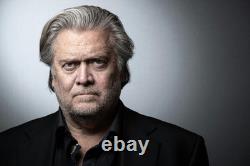 Steve Bannon Signed Baseball Maga Donald TRUMP 2024 Donald Trump War Room C