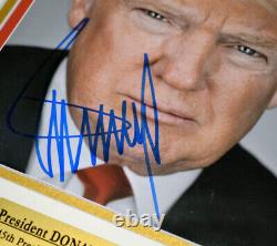 TRUMP Signed President Autograph, COA UACC PSA/DNA Guaranteed, FRAME, HAT. News