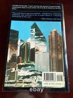 TRUMP The ART OF THE DEAL 1st FIRST EDITION + Trump's America SIGNED by Gingrich