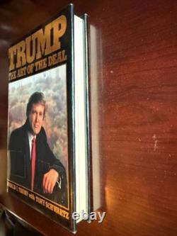 TRUMP The ART OF THE DEAL 1st FIRST EDITION + Trump's America SIGNED by Gingrich