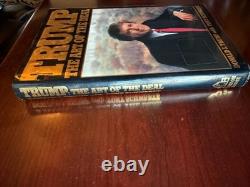 TRUMP The ART OF THE DEAL 1st FIRST EDITION + Trump's America SIGNED by Gingrich