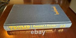 TRUMP The ART OF THE DEAL 1st FIRST EDITION + Trump's America SIGNED by Gingrich