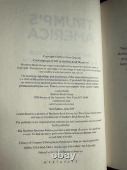 TRUMP The ART OF THE DEAL 1st FIRST EDITION + Trump's America SIGNED by Gingrich