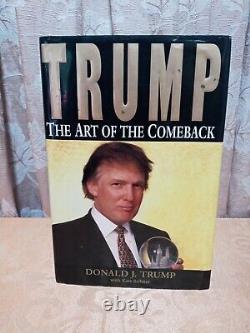 The Art of the Comeback Autographed Donald Trump