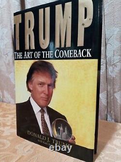 The Art of the Comeback Autographed Donald Trump