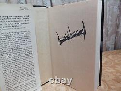 The Art of the Comeback Autographed Donald Trump