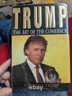 The Art of the Comeback -Donald J. Trump Autographed 1st Edition (1997)