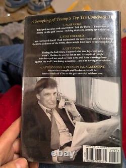 The Art of the Comeback -Donald J. Trump Autographed 1st Edition (1997)